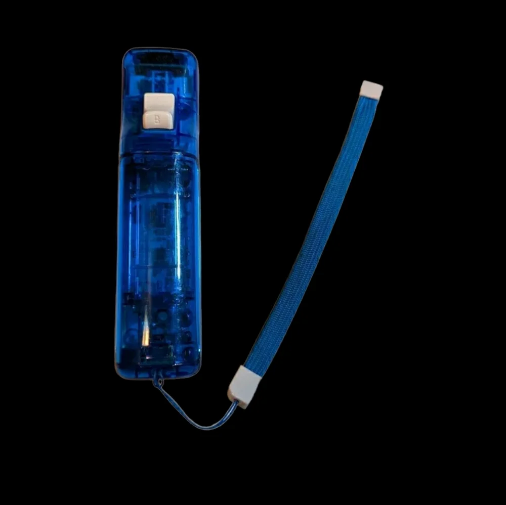 Rock Candy Wii Controller (Blue) w/Nunchuk & Strap